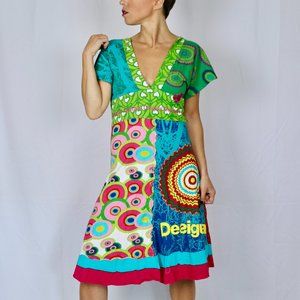 Multicolor Desigual Dress